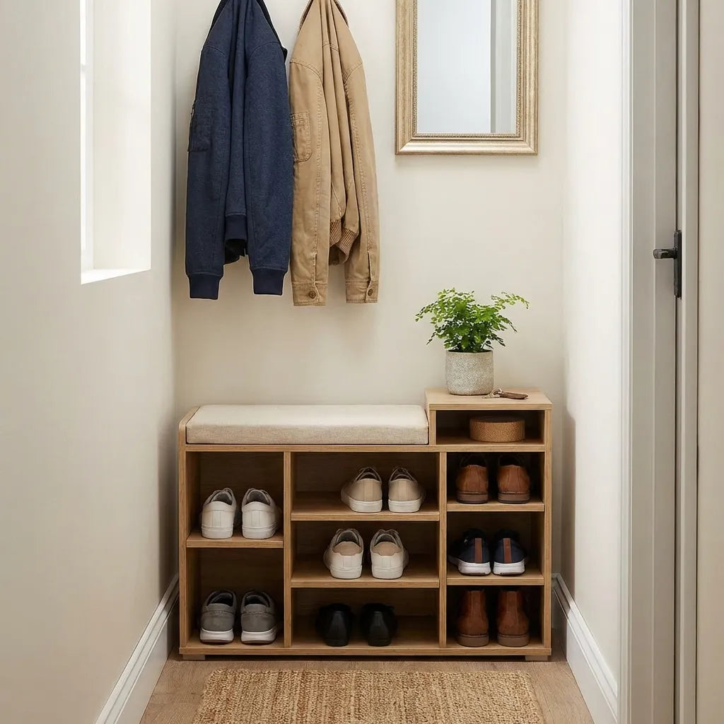 Best Shoe Rack Benches For Small Entryways And Narrow Hallways