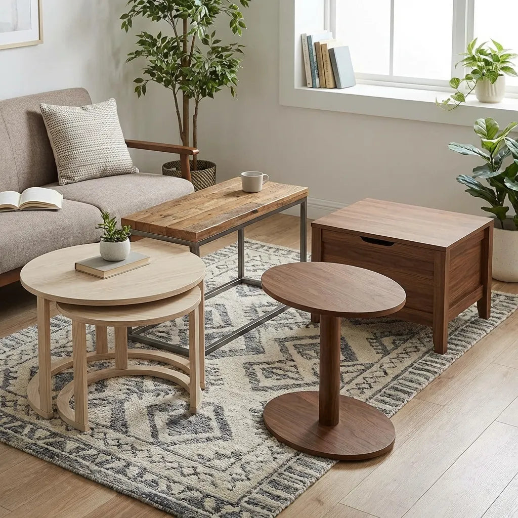 Best Wooden Coffee Tables for Small Living Rooms