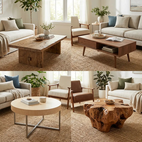 How to Choose the Right Wooden Coffee Tables for Your Living Room